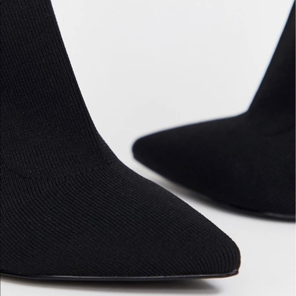 ASOS Heel Socks Boots - Picture 3 of 10
